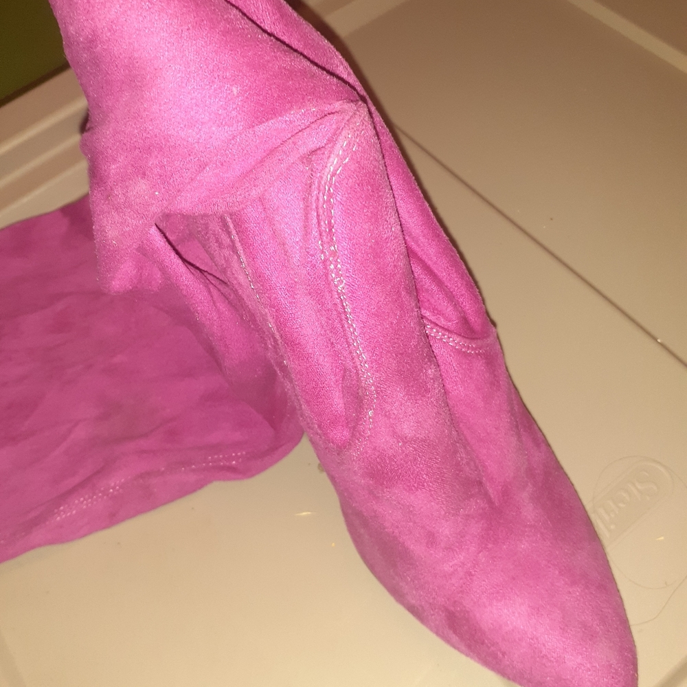 Hot Pink Boots 9